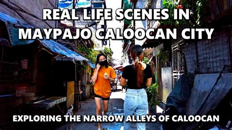 WALKING THE HIDDEN NARROW ALLEY OF MAYPAJO .
